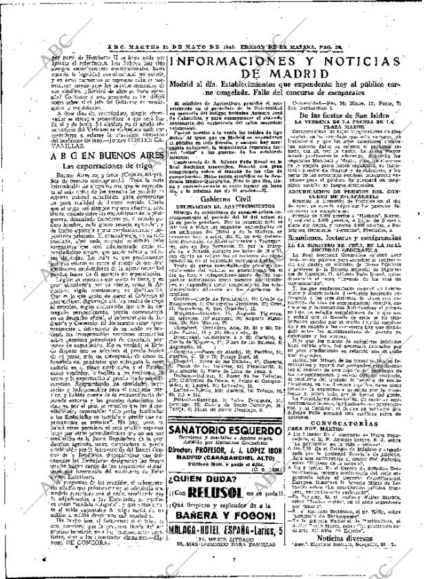 ABC MADRID 21-05-1946 página 24