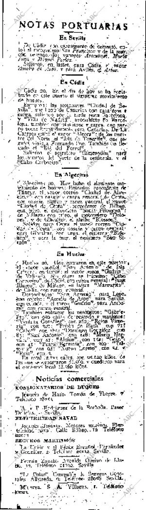 ABC SEVILLA 21-05-1946 página 27