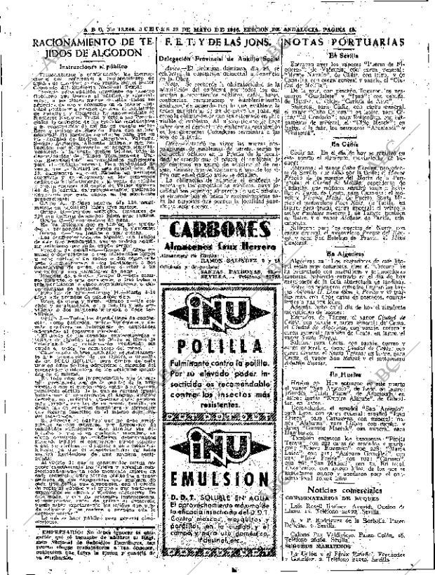 ABC SEVILLA 23-05-1946 página 18