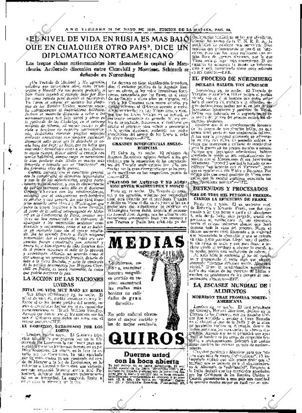 ABC MADRID 24-05-1946 página 19