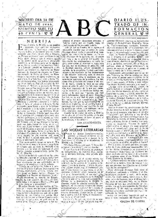 ABC MADRID 24-05-1946 página 3