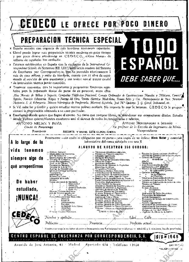ABC MADRID 24-05-1946 página 32