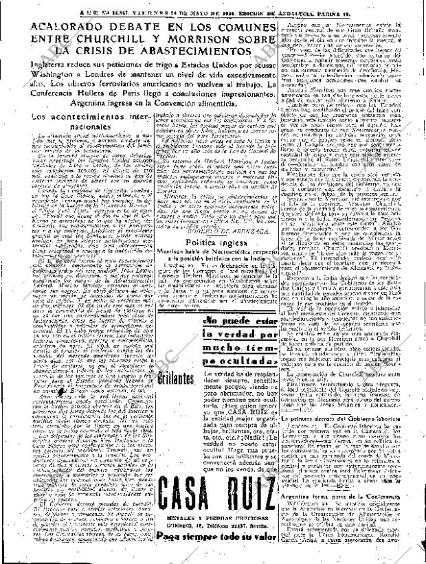 ABC SEVILLA 24-05-1946 página 11