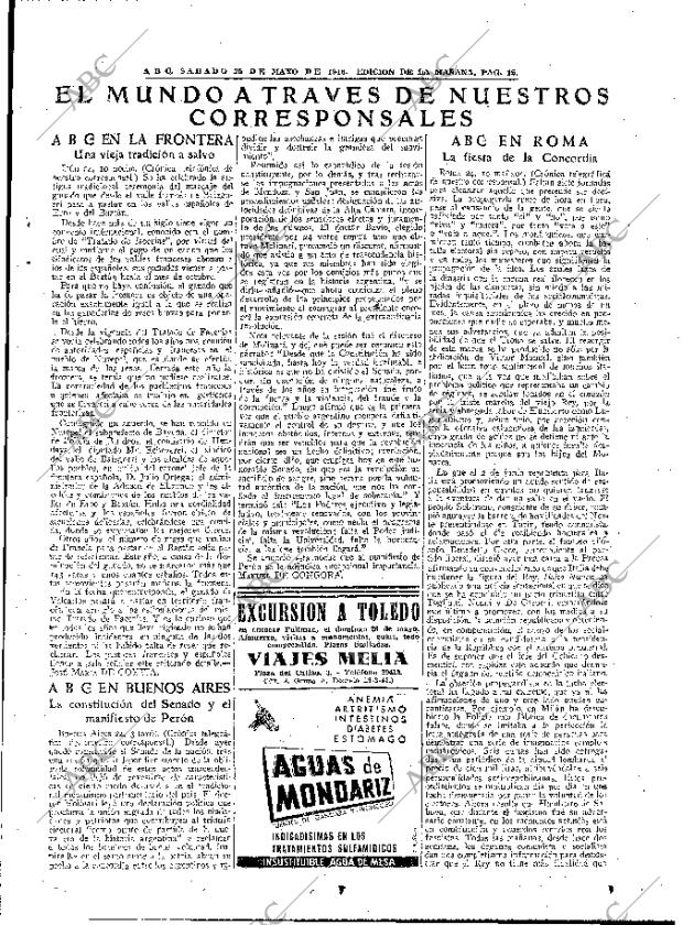 ABC MADRID 25-05-1946 página 15