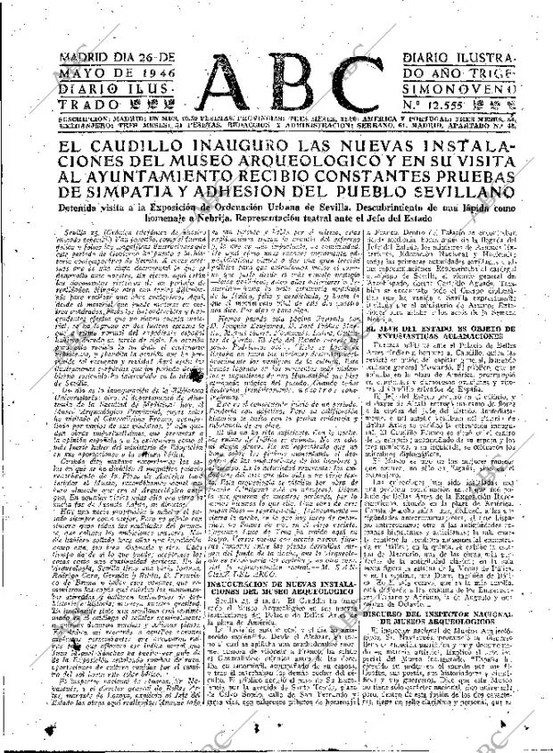 ABC MADRID 26-05-1946 página 23