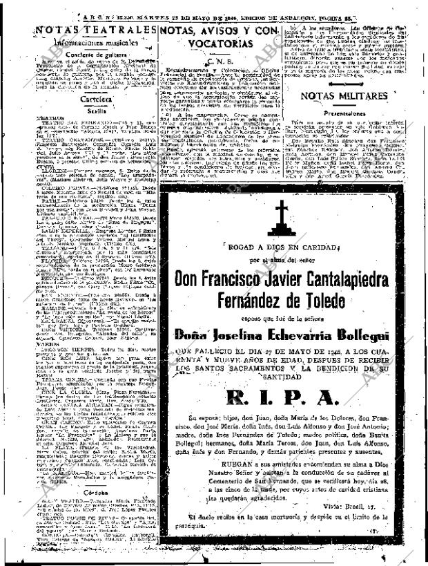 ABC SEVILLA 28-05-1946 página 25