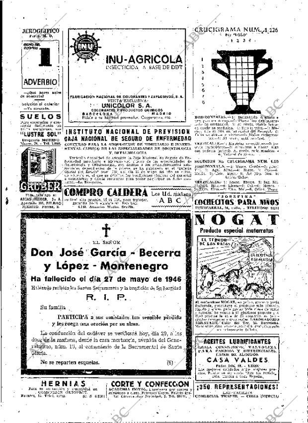 ABC MADRID 29-05-1946 página 25