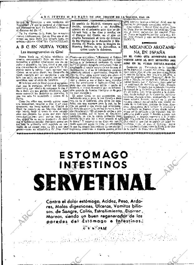 ABC MADRID 30-05-1946 página 22