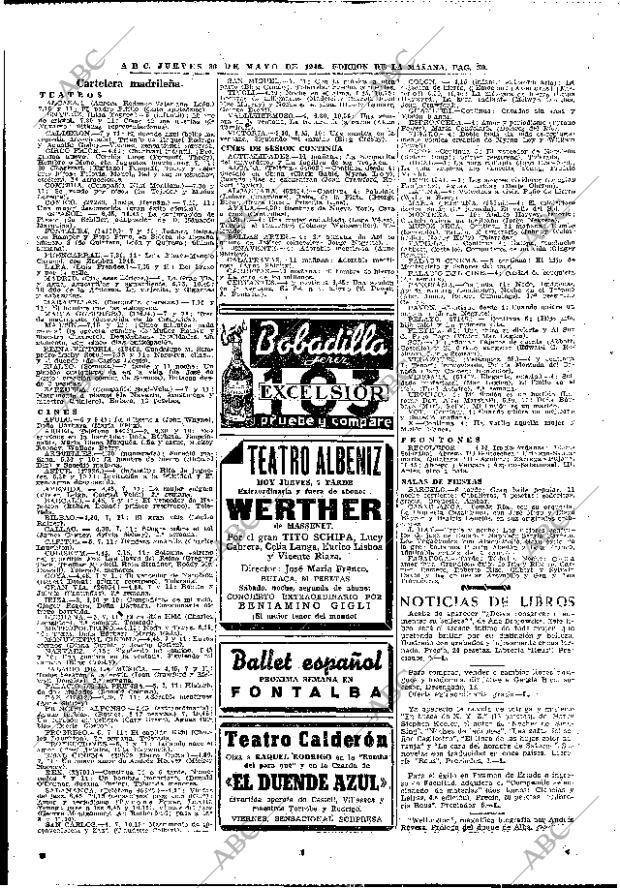 ABC MADRID 30-05-1946 página 30
