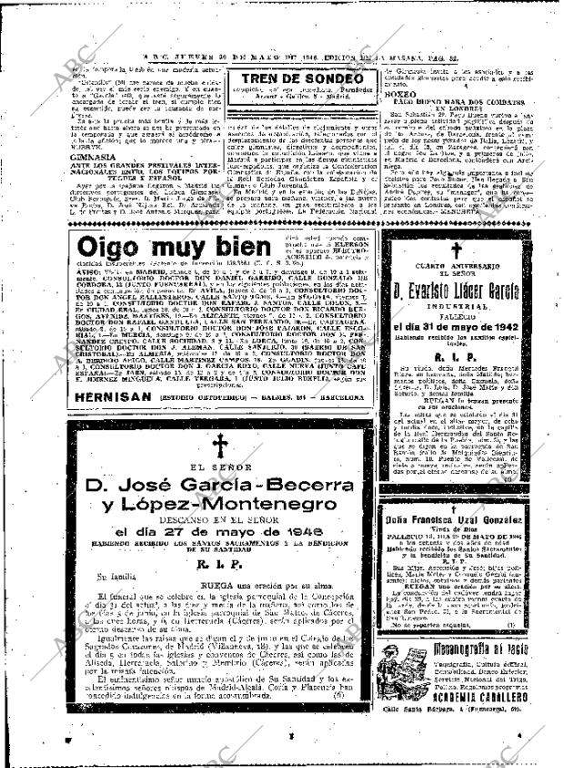 ABC MADRID 30-05-1946 página 32