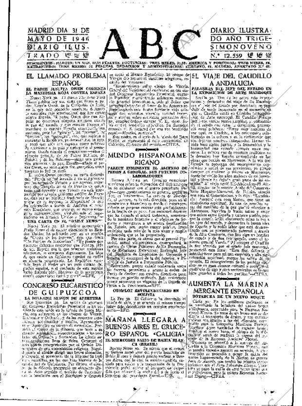 ABC MADRID 31-05-1946 página 15