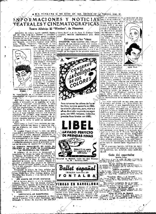 ABC MADRID 31-05-1946 página 27