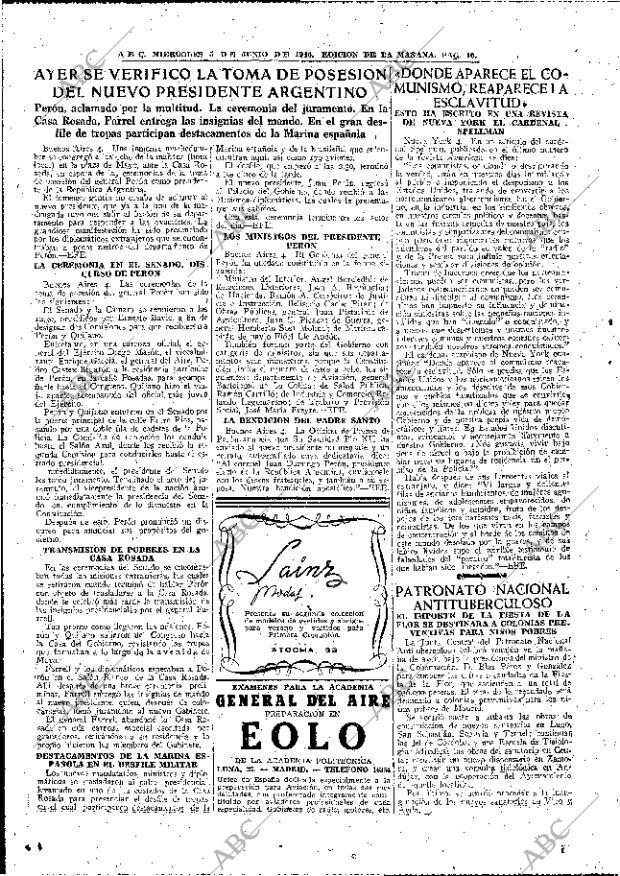ABC MADRID 05-06-1946 página 10