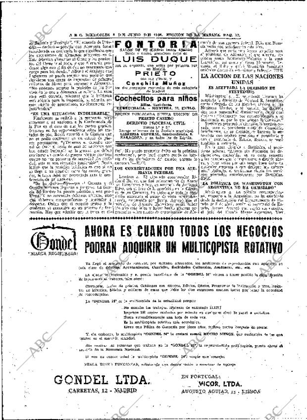 ABC MADRID 05-06-1946 página 12