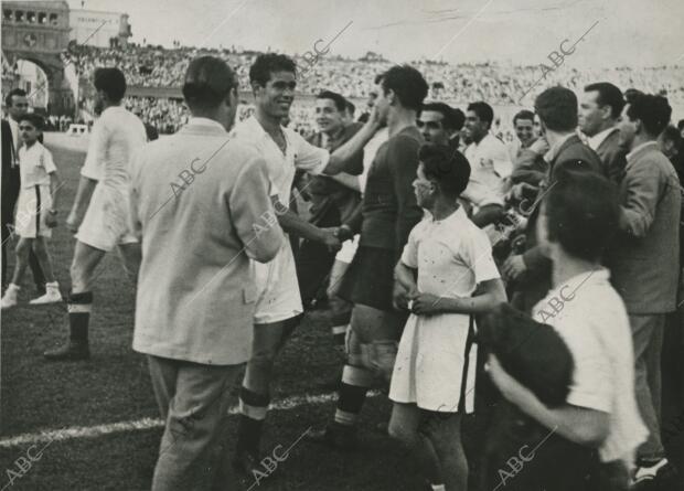 real Madrid - Valencia (3-1) en Barcelona/Montjuic