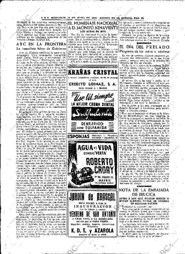 ABC MADRID 12-06-1946 página 22