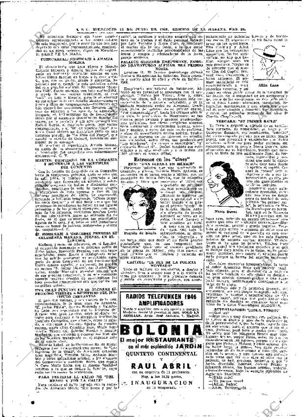 ABC MADRID 12-06-1946 página 28