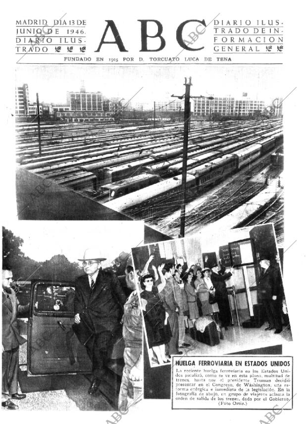 ABC MADRID 13-06-1946 página 1