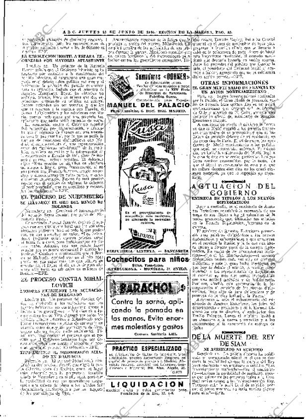 ABC MADRID 13-06-1946 página 15