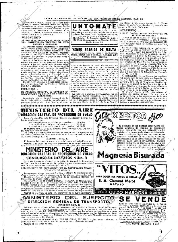 ABC MADRID 13-06-1946 página 22