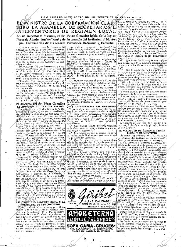 ABC MADRID 13-06-1946 página 9