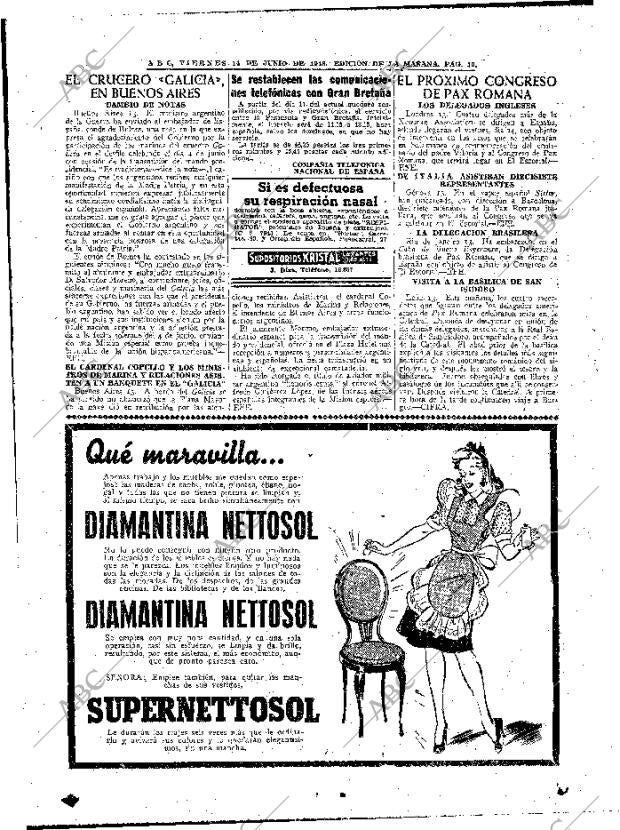 ABC MADRID 14-06-1946 página 16