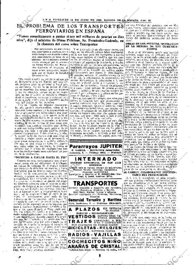 ABC MADRID 14-06-1946 página 25