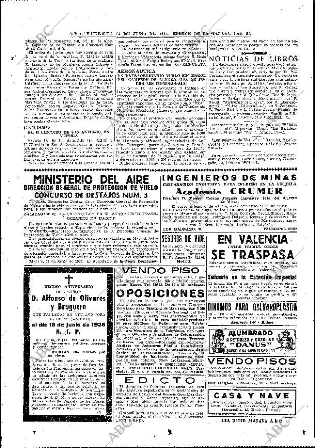 ABC MADRID 14-06-1946 página 31