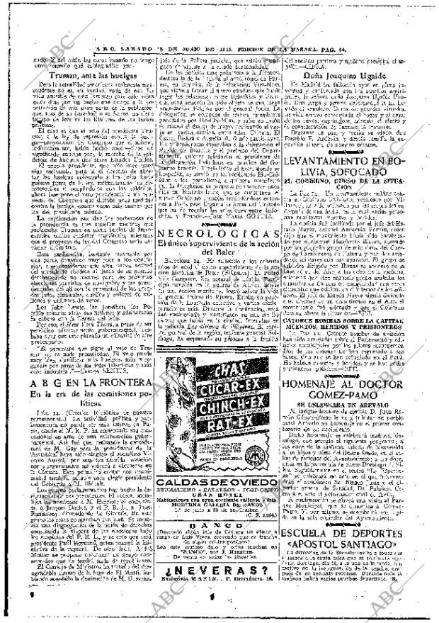 ABC MADRID 15-06-1946 página 14