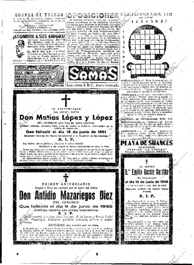 ABC MADRID 16-06-1946 página 39