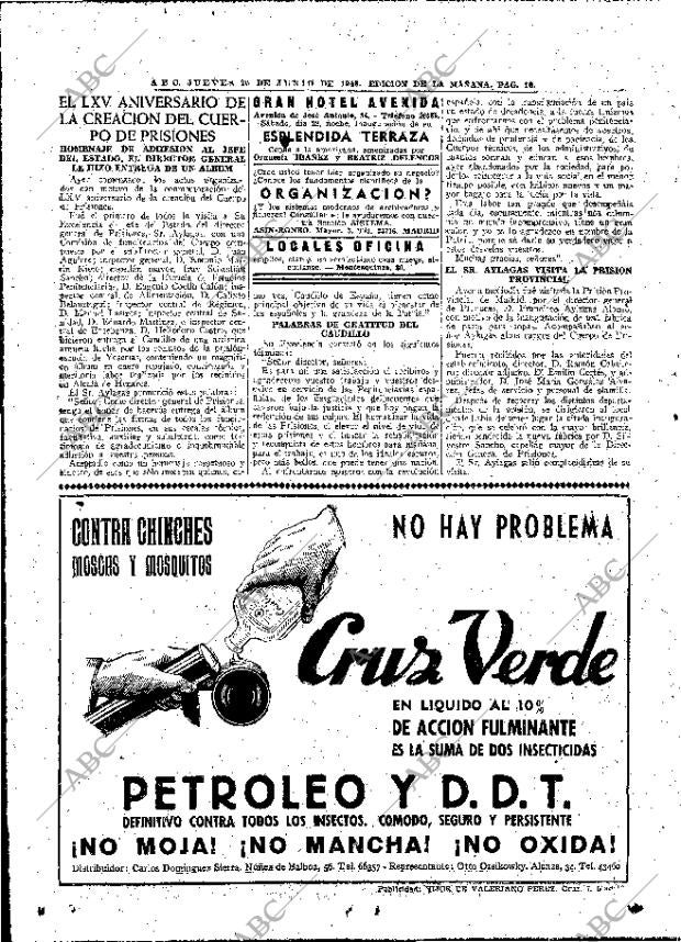 ABC MADRID 20-06-1946 página 16