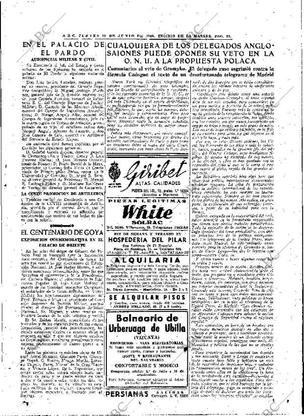 ABC MADRID 20-06-1946 página 17