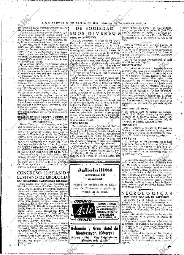 ABC MADRID 20-06-1946 página 18