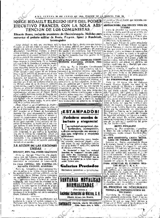 ABC MADRID 20-06-1946 página 19