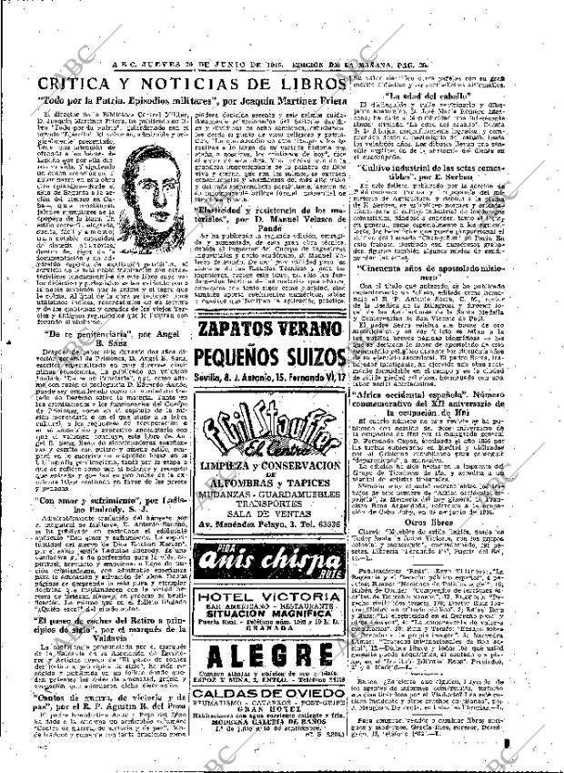 ABC MADRID 20-06-1946 página 25