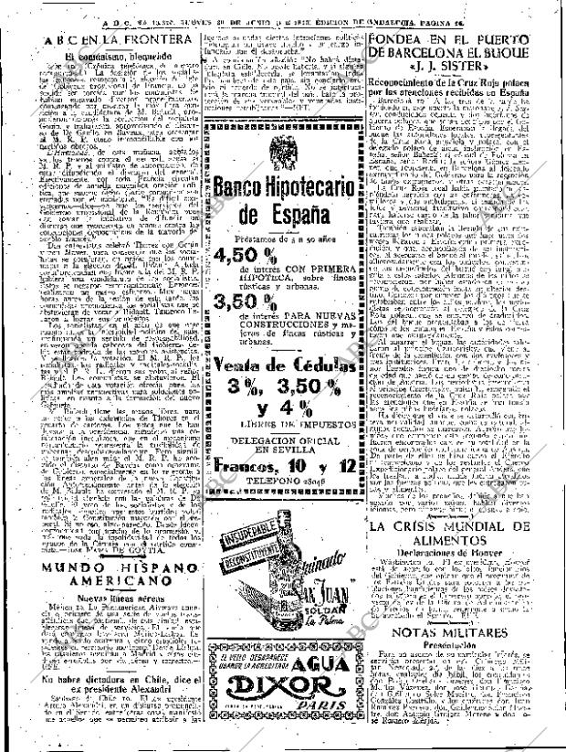 ABC SEVILLA 20-06-1946 página 12