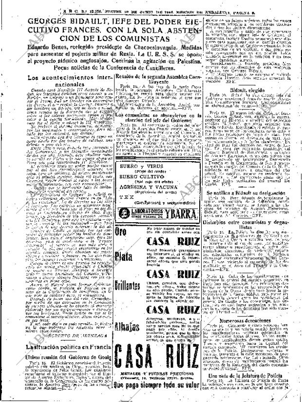 ABC SEVILLA 20-06-1946 página 7