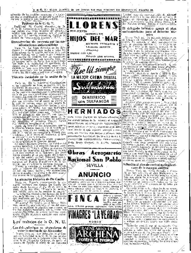 ABC SEVILLA 20-06-1946 página 8