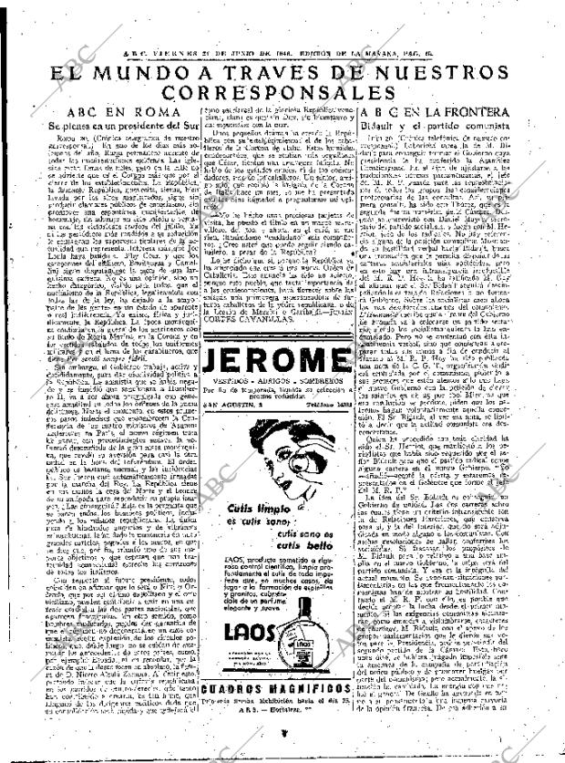 ABC MADRID 21-06-1946 página 15