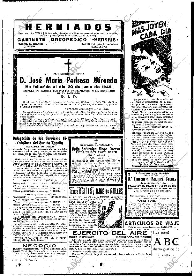 ABC MADRID 21-06-1946 página 23