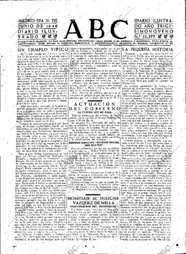 ABC MADRID 21-06-1946 página 7