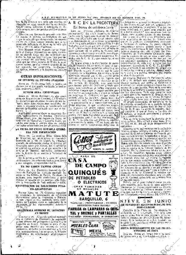 ABC MADRID 23-06-1946 página 28