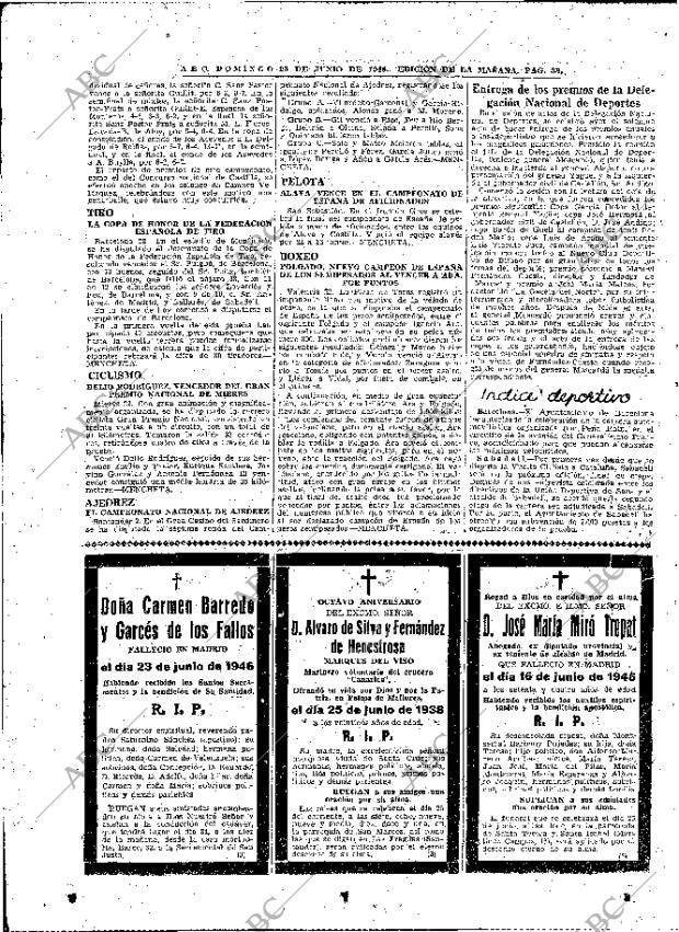 ABC MADRID 23-06-1946 página 38