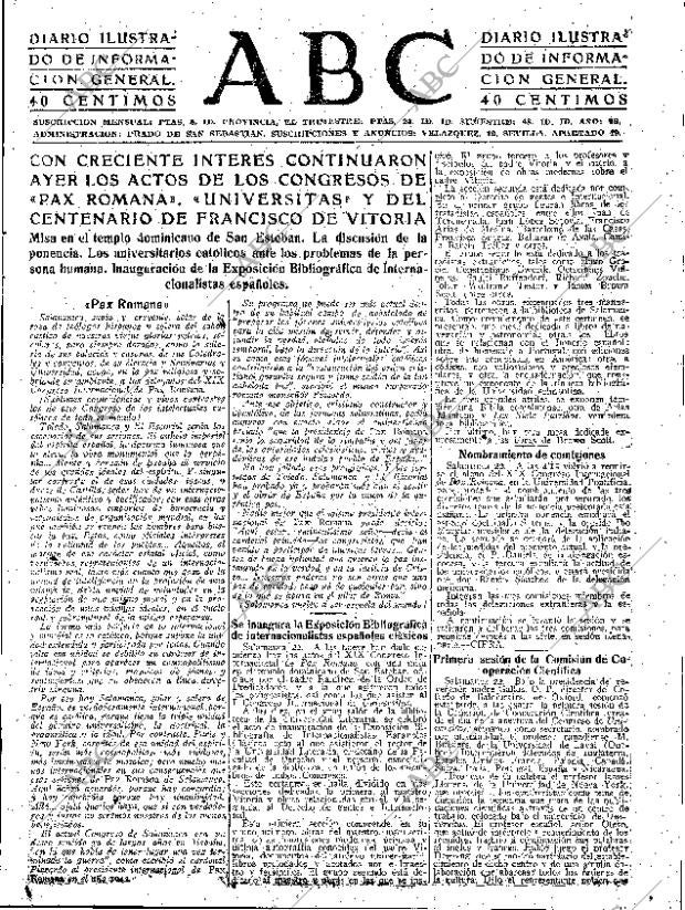 ABC SEVILLA 23-06-1946 página 15