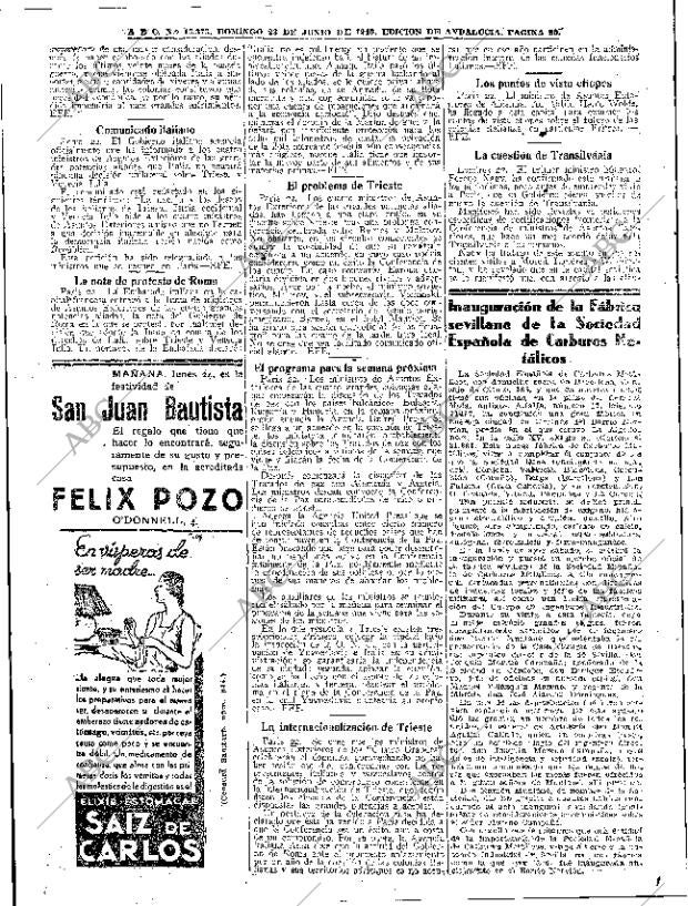 ABC SEVILLA 23-06-1946 página 20