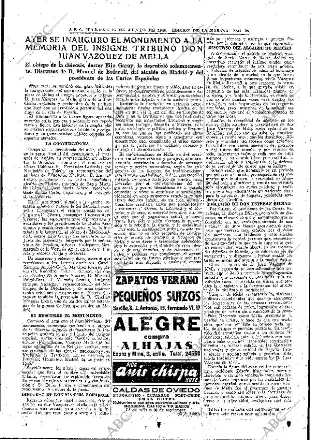 ABC MADRID 25-06-1946 página 23