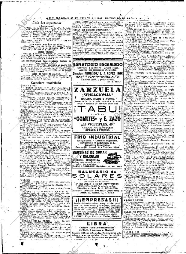 ABC MADRID 25-06-1946 página 28