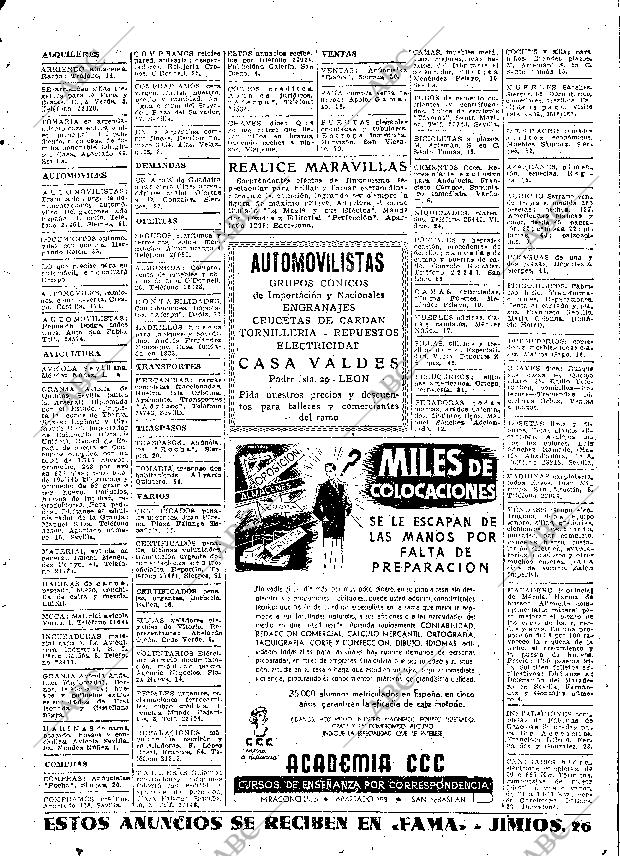 ABC SEVILLA 25-06-1946 página 31
