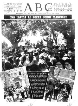 ABC MADRID 27-06-1946 página 1