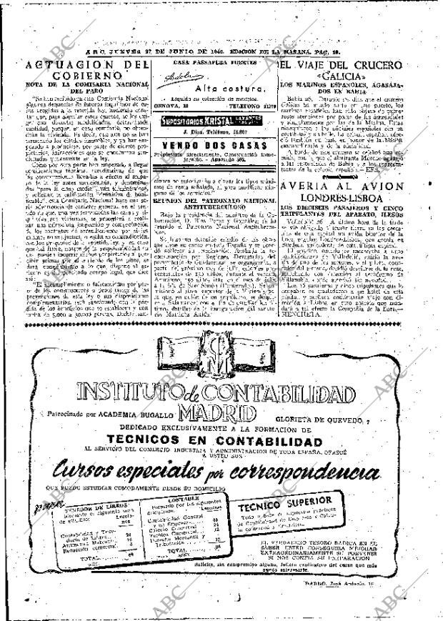 ABC MADRID 27-06-1946 página 10